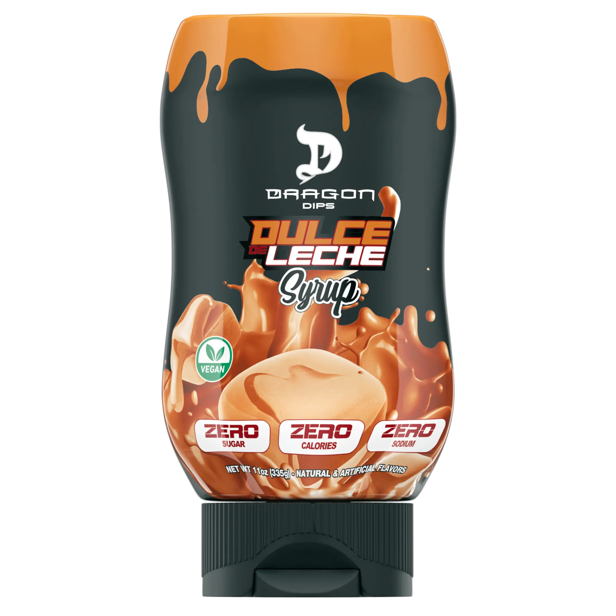 Dragon Dips Dulce de Leche Syrup – Zero Sugar & Zero Calories - 335g