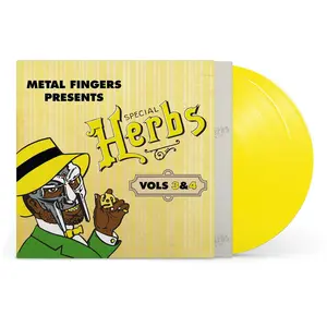 MF Doom - Metal Fingers Presents: Special Herbs Vol. 3 & 4 - Yellow  [VINYL RECORD - LP] Colored Vinyl, Yellow