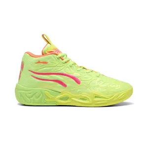 PUMA Mens X Lamelo Ball Mb.04 Basketball Sneakers Shoes - Yellow PUMA Mens X Lamelo Ball Mb.04 Basketball Sneakers Shoes - Yellow
