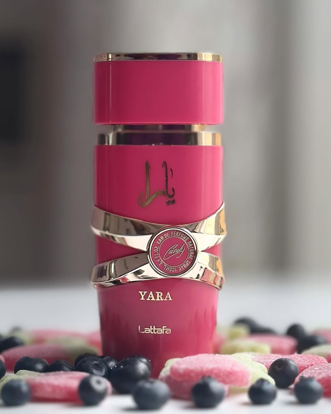 Lattafa Yara Candy for Women Eau de Parfum Spray 3.4 Ounce / 100 ml Long Lasting Fragrance Scent