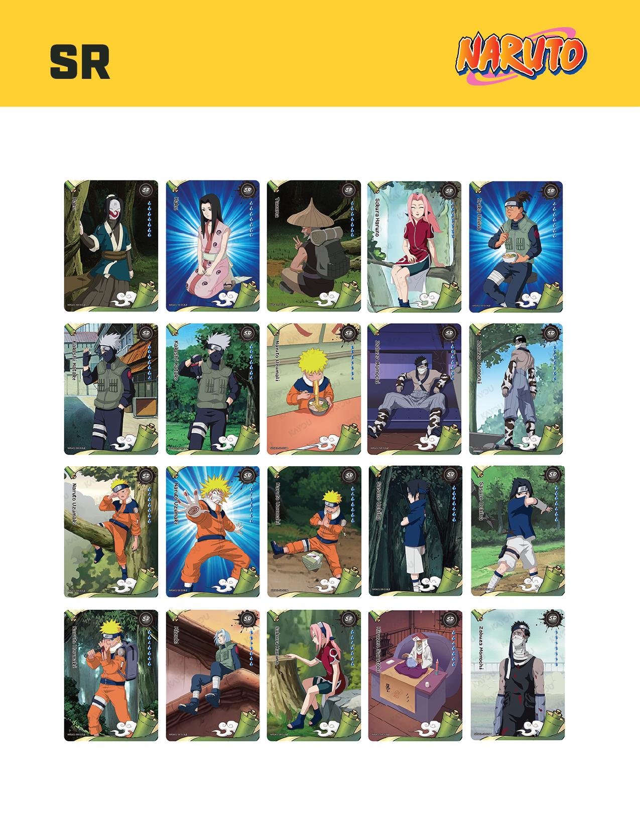 [LIVE OPENING] KAYOU NARUTO Smriti Collectible Card - Heaven Scroll English Series 1