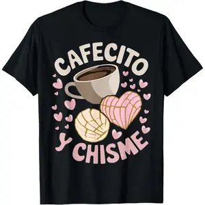 100% Cotton  Latina Mexican Baked Concha Pastry Conchas T-Shirt