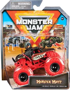 Easter Limited Edition  Official Monster Mutt Rottweiler Monster Truck, Die-Cast Vehicle, 1:64 Scale, Kids Toys for Boys Ages 3 and up