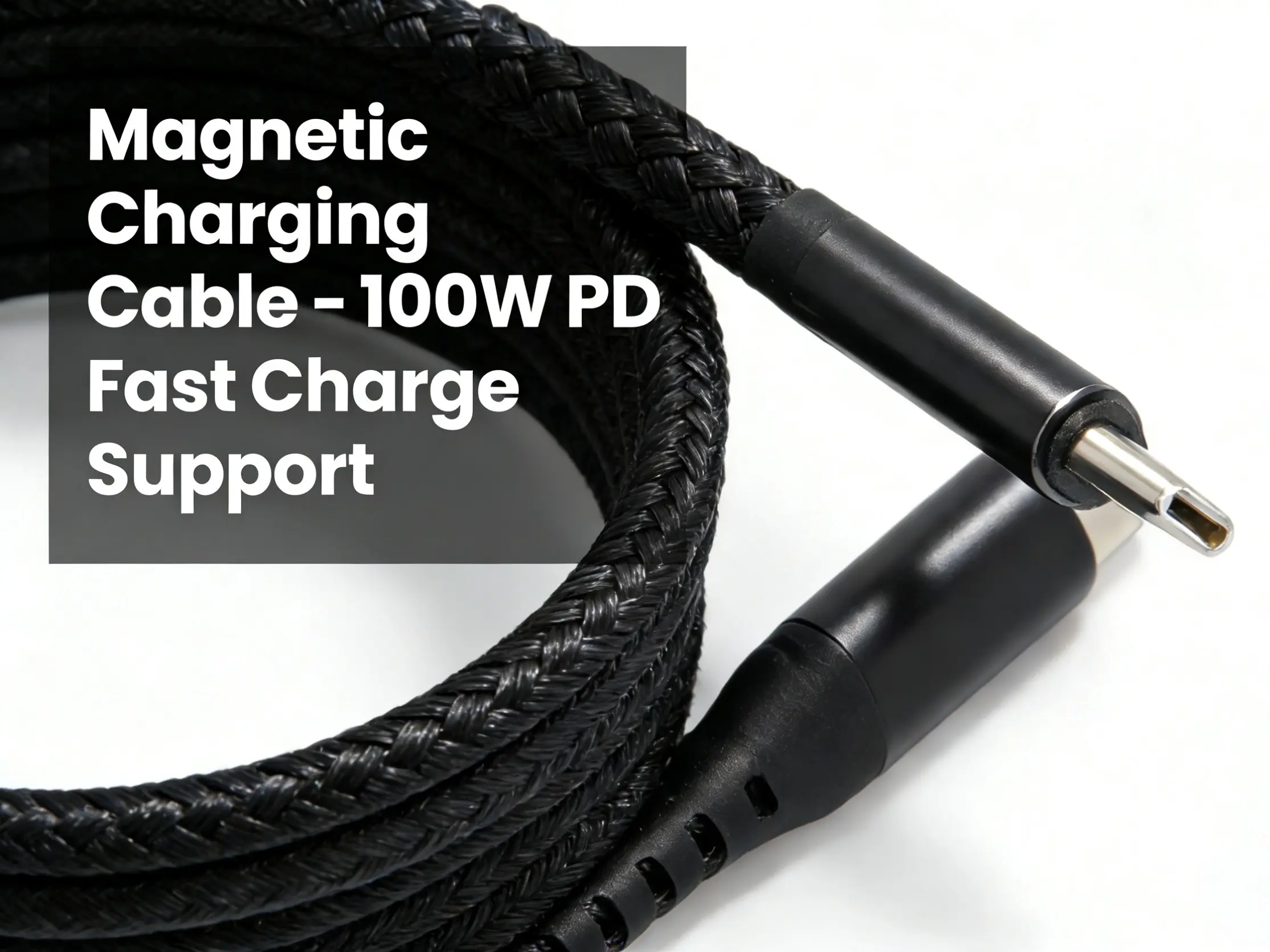 PD100W fast charging magnetic data cable PD100W fast charging magnetic data cable