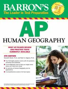 USED-Barron's AP Human Geography by Meredith Marsh Ph.D. (Paperback)