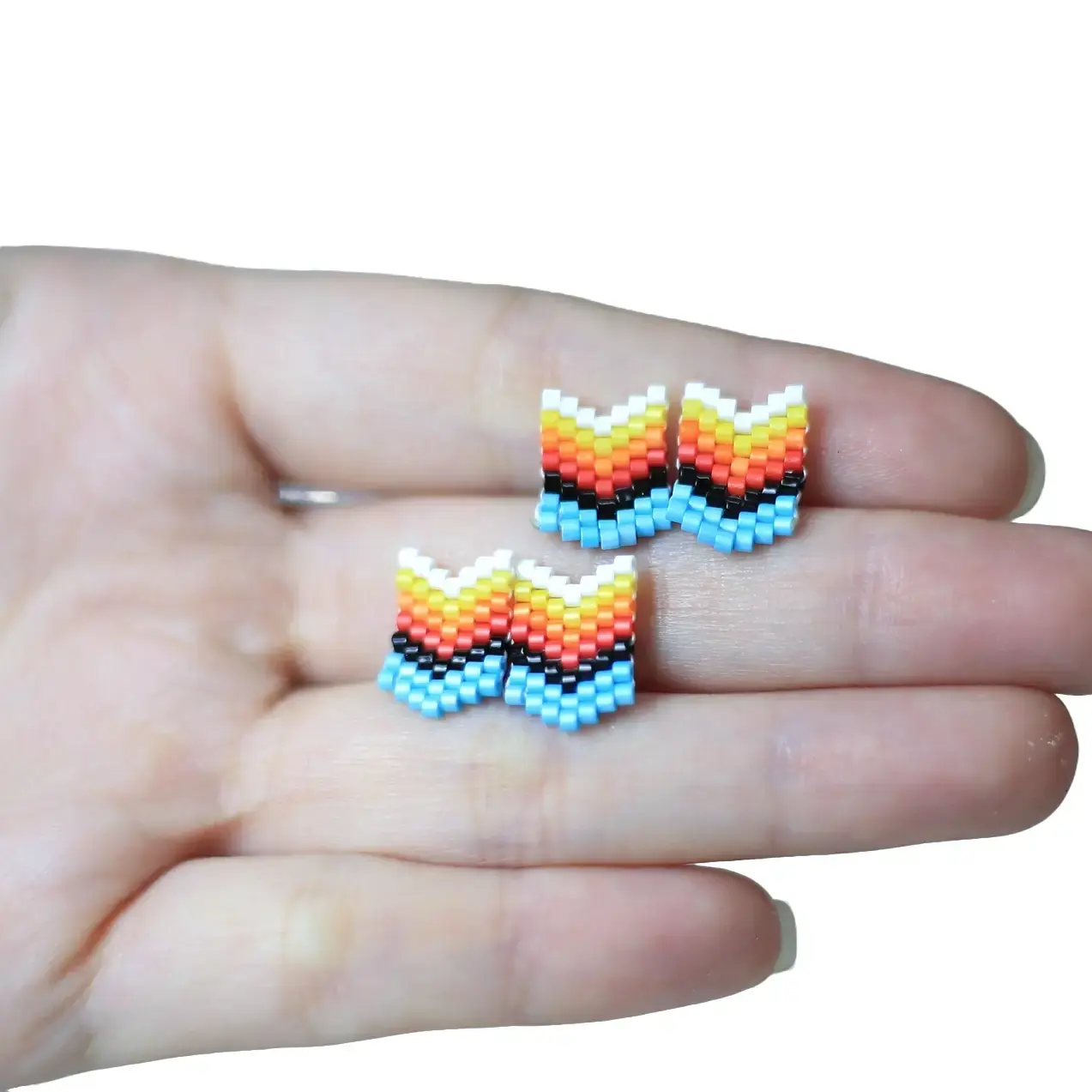 Native Style Miyuki Beaded Earrings for Women - Handmade Lightweight Boho Jewelry Gift