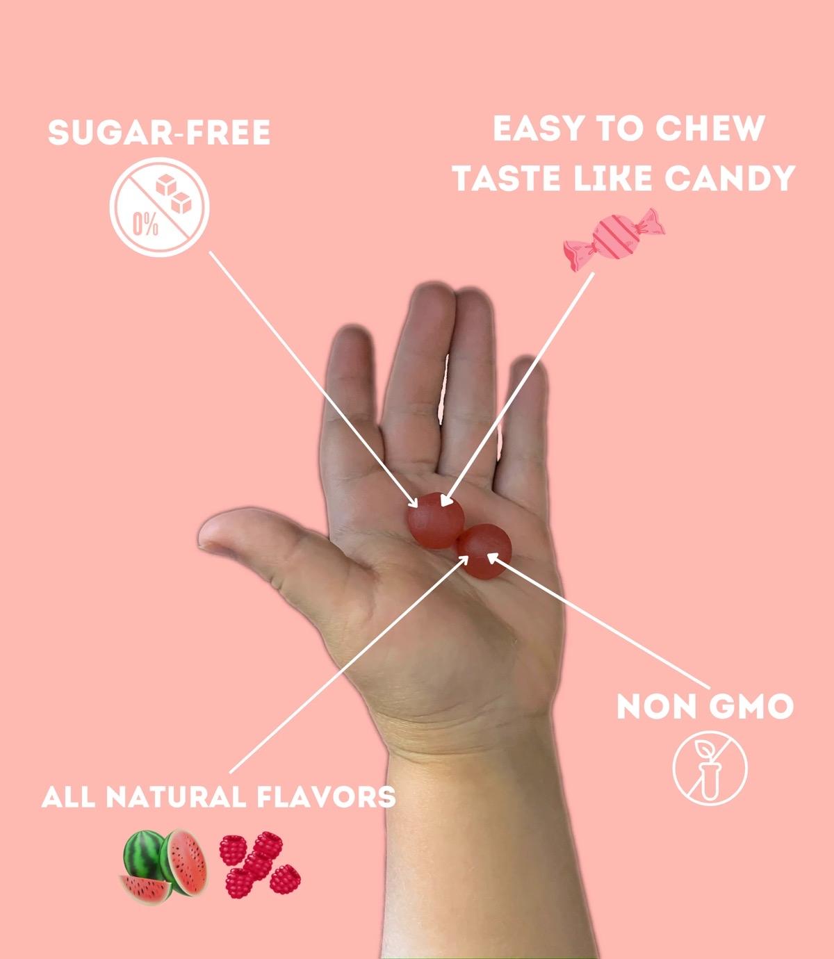 Edible Children's Probiotic Gummy for Improved gut health Fitness Healthcare