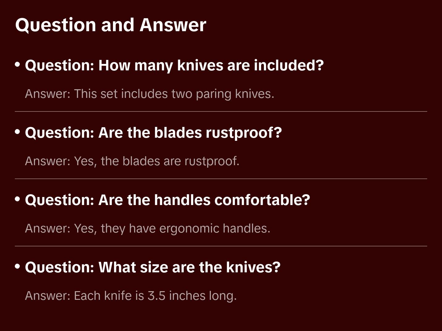 SpitJack 3.5 Inch Kitchen Paring Knife (2-pack)