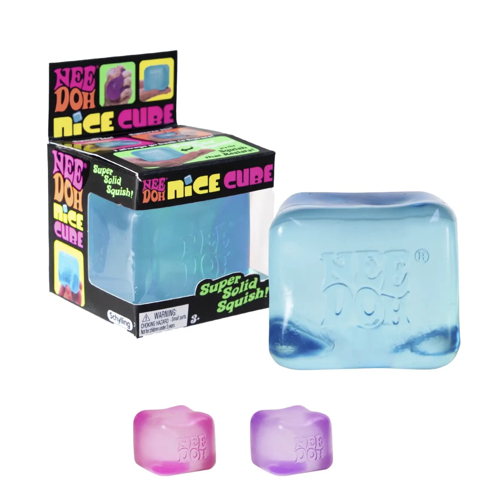 NeeDoh Nice Cube 2.25" (Pick Your Color) - Collectible