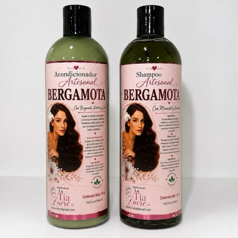 Bergamota 2-Piece Shampoo and Conditioner Duo Set