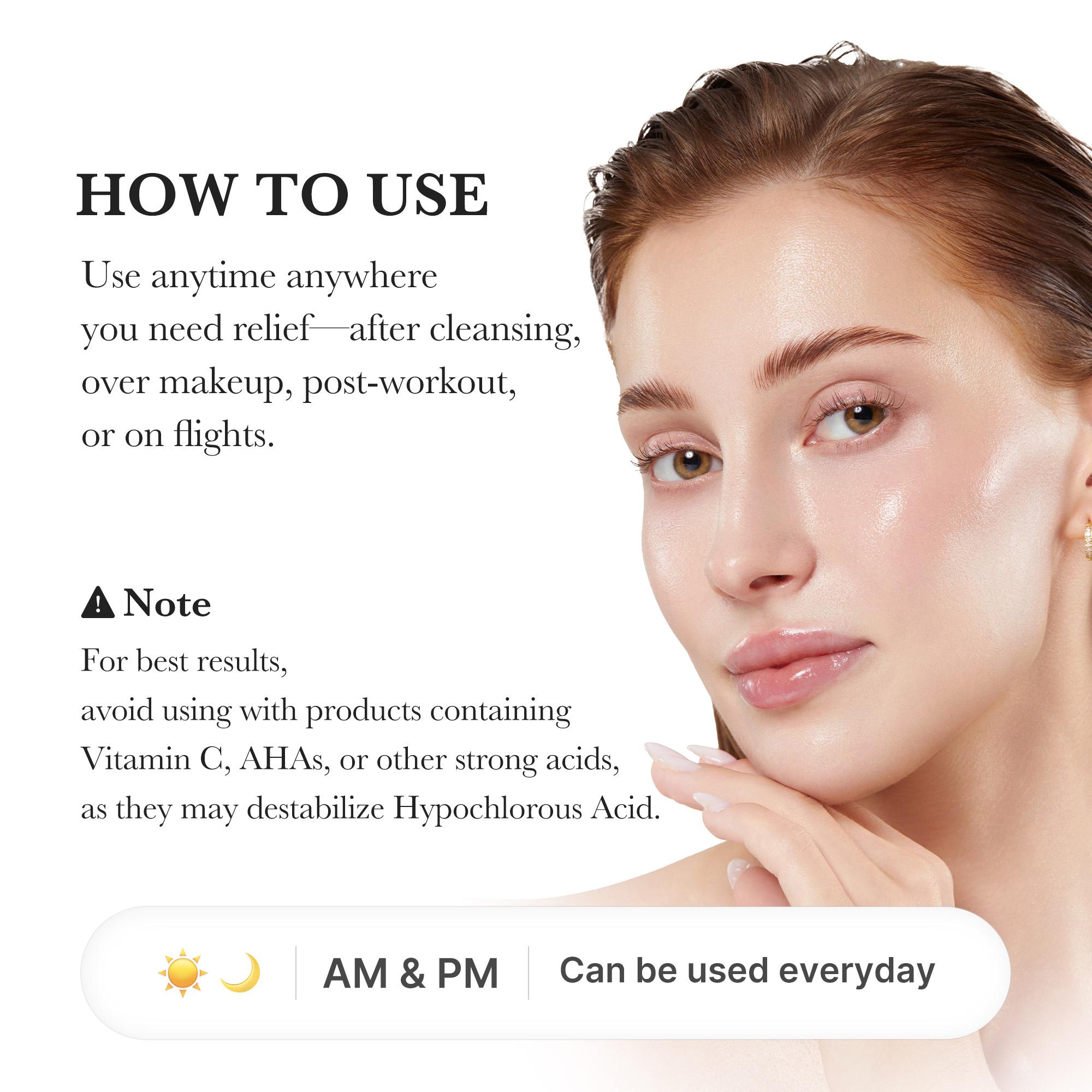 [NEW] [medicube] Hypochlorous Power Relief SOS Spray Designed for Acne Prone Skin | Hypochlorous Acid Facial Mist for Soothing Redness due to dryness | Niacinamide For Uneven Skin Tone & Texture | Korean Skincare | 4.22 fl.oz