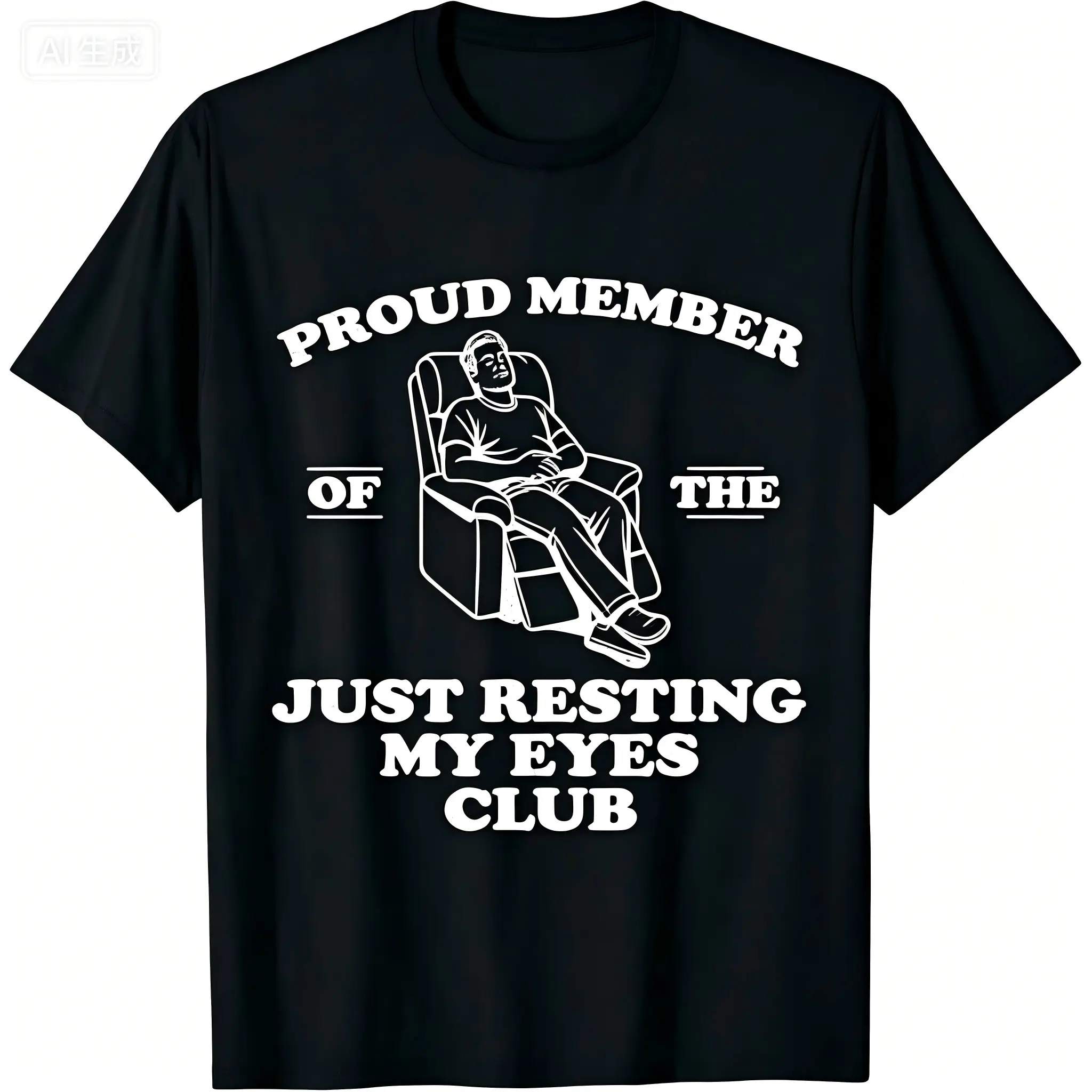 Women's Short-Sleeve Casual Streetwear T-Shirt - Round Neck Dad Humor Tee, Breathable Fabric, All Seasons, Durable Stitching, Father's Day Funny Gift for Dad
