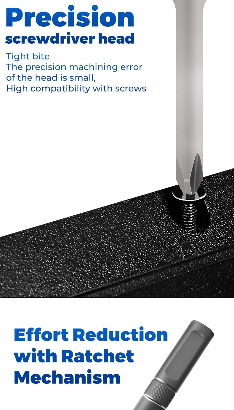 24 in 1 DIY Screwdriver Set,1 Set Switchable Screwdriver Shape Magnetic Screwdriver,Compact and Portable Ratchet Screwdriver Set,Multifunctional Drill Bit Set,Detachable T-shaped Ratchet Handle Hardware,Precision Screwdriver Tool Kit,Home Repair Tool Box