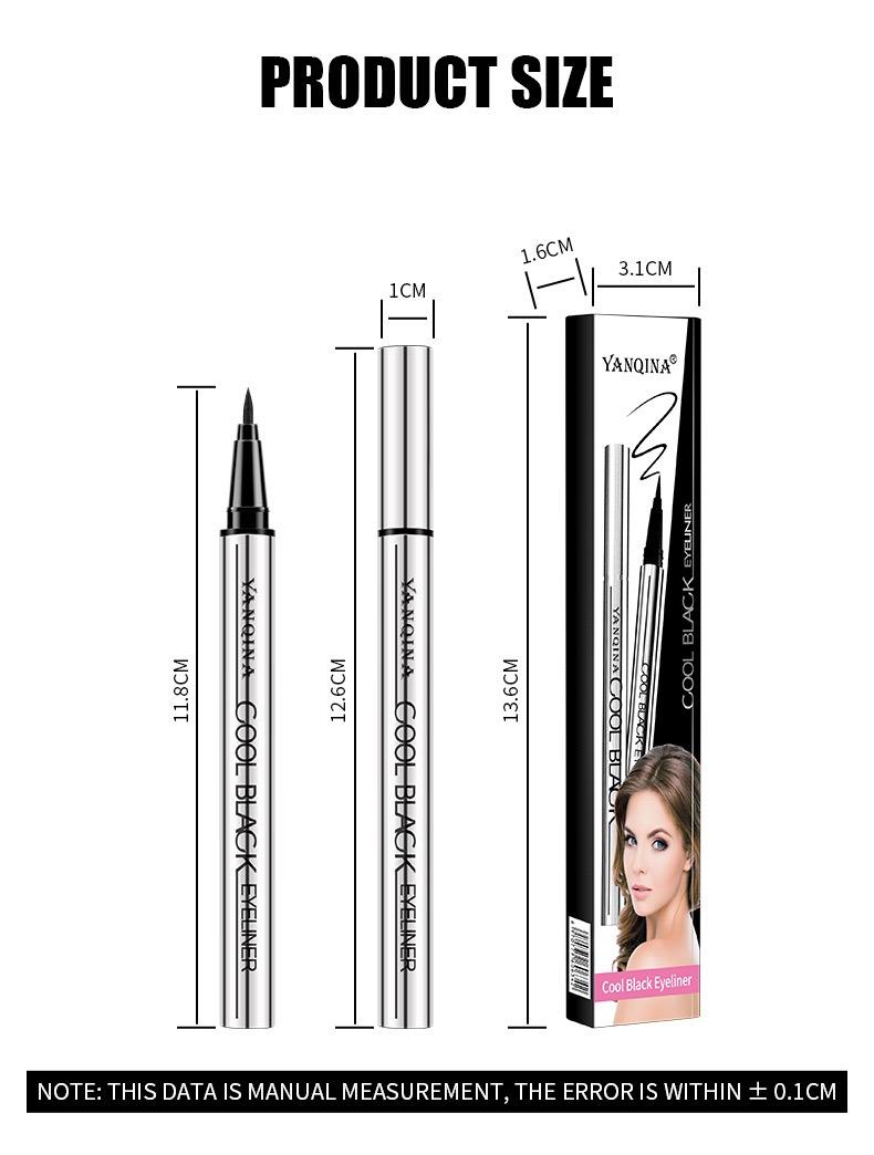 【YANQINA】Long-lasting eyeliner -lightweight, waterproof,vegan,cruelty-free,24-hour smooth application,ultra- creamy and silky smooth texture. 【YANQINA】Long-lasting eyeliner -lightweight, waterproof,vegan,cruelty-free,24-hour smooth application,ultra- creamy and silky smooth texture.