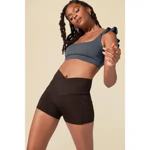 Crisscross Hourglass® Booty Short - Black