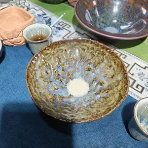 Master Jianzhan Handmade Teacup Master Cup Gu Panhong Handmade Cup