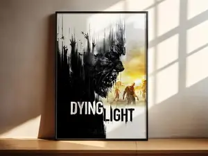 Dying Light Poster Kyle Crane Gaming Wall Art – Video Game Fan Print
