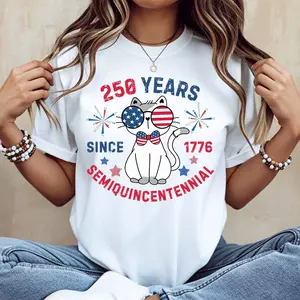 Women’s Cotton Casual Round Neck Short/Regular Sleeve Shamrock Sequined T-Shirt – Summer Fashion, White, Machine Washable, Do Not Dry Clean, Made in USA