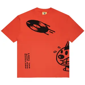 Nervous Non-Stop T-Shirt (Deep Orange)