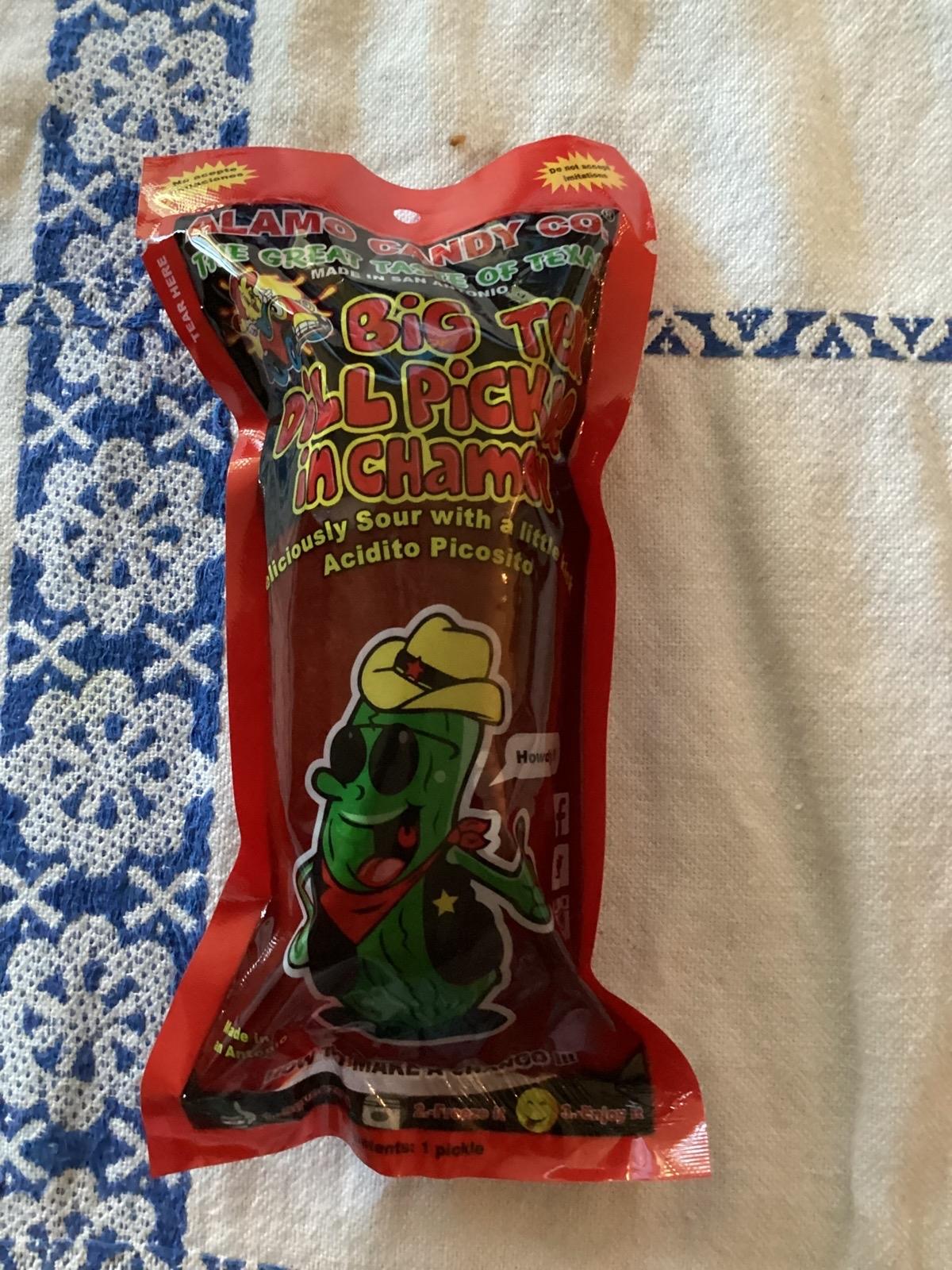 Big Tex Chamoy Pickle Pickles  ( listing is for 1 pickle ) Pickled
