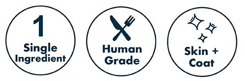 King Lou Whole Minnows - Freeze-Dried Raw Snack for Dogs and Cats single ingredient, 100% USA, Human Grade, Treats Pet Products Natural Food Pets Supplies