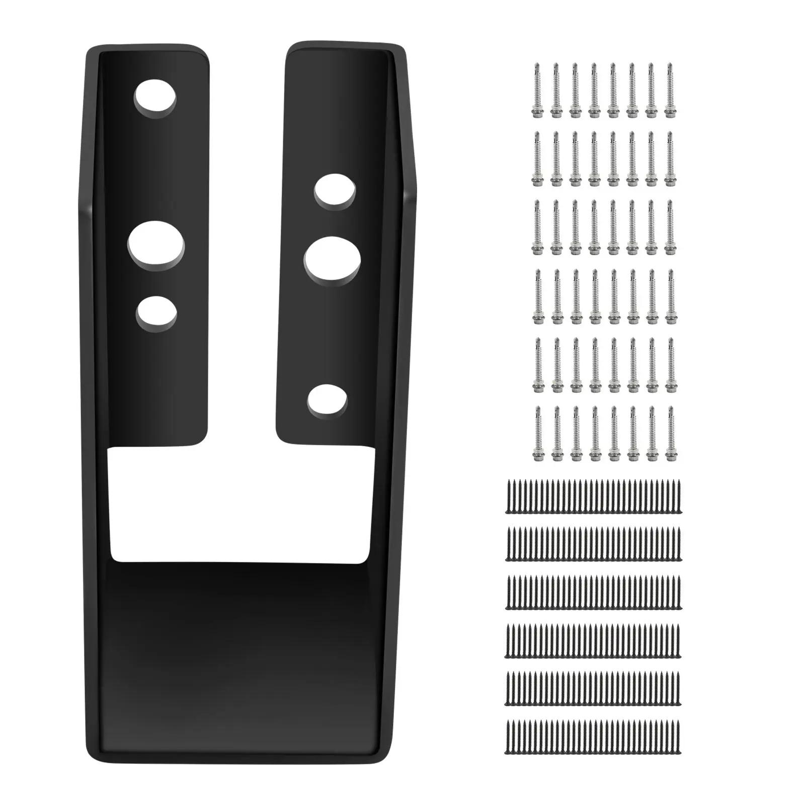 【SummerFinds】VEVOR Concealed Joist Hanger,  2"x4" Outdoor Accent Concealed-Flange, Pack of 24 Concealed Joist Bracket, Q235 Steel Plate Powder-Coated Concealed Face Mount Joist Hanger Inner 40x91 mm for Beam Swing