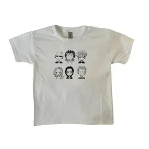 Nana Chibis Anime Baby Tee, Y2k Clothing, Pinterest ,Vintage, Streetwear, Trendy, Black Stones, Hachi Graphic Tee.