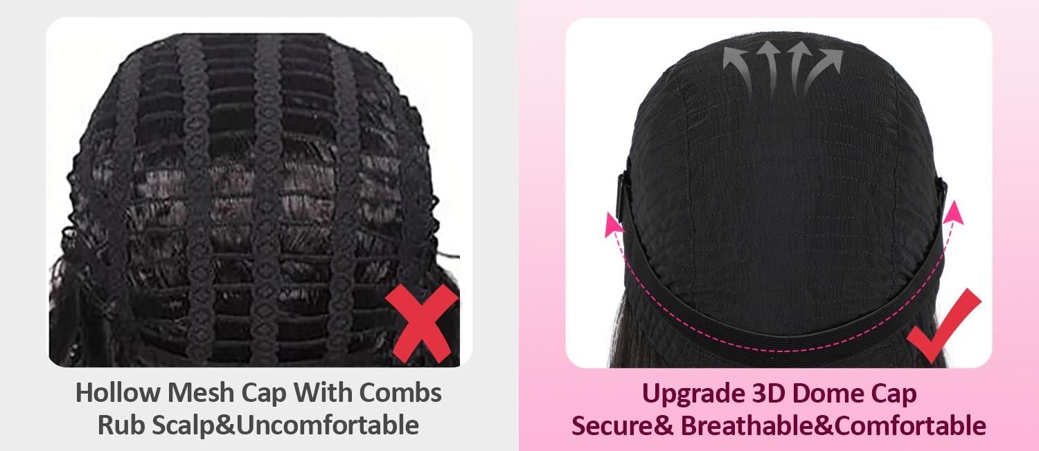 Reshine Water Wave Wear Go Glueless Wigs For Black Women Pre-cut HD Lace  Wigs  Natural Color 180% Density Human Hair Wigs #dealsforyoudays