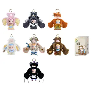 【TOPTOY】FoFo Forest Guardians Series Plush Blind Box, Cute Plush Figures, Desktop Ornament, Collectible Toys, Birthday & Holiday Gift