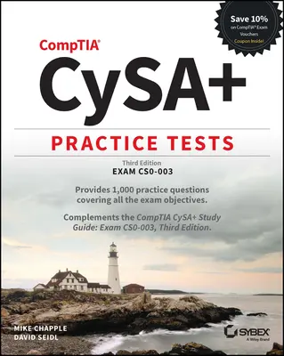 USED Book - Comptia Cysa+ Practice Tests: Exam Cs0-003 by Chapple, Mike (Paperback) - english
