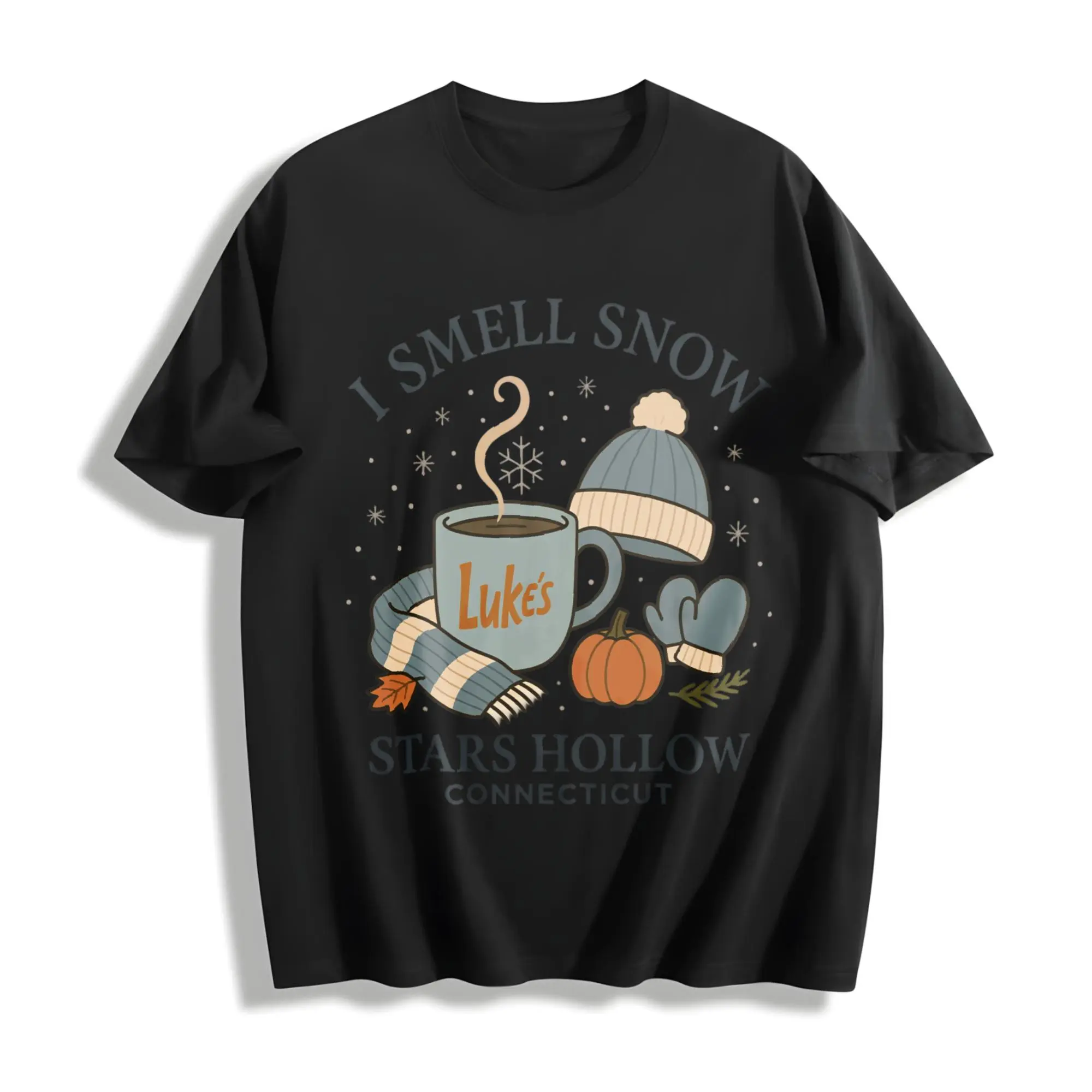 I Smell Snow Sweatshirt, Gilmore Girls Christmas Sweatshirt, Christmas Gift, Christmas Show T-Shirt, Cozy Winter Womens Christmas Sweater