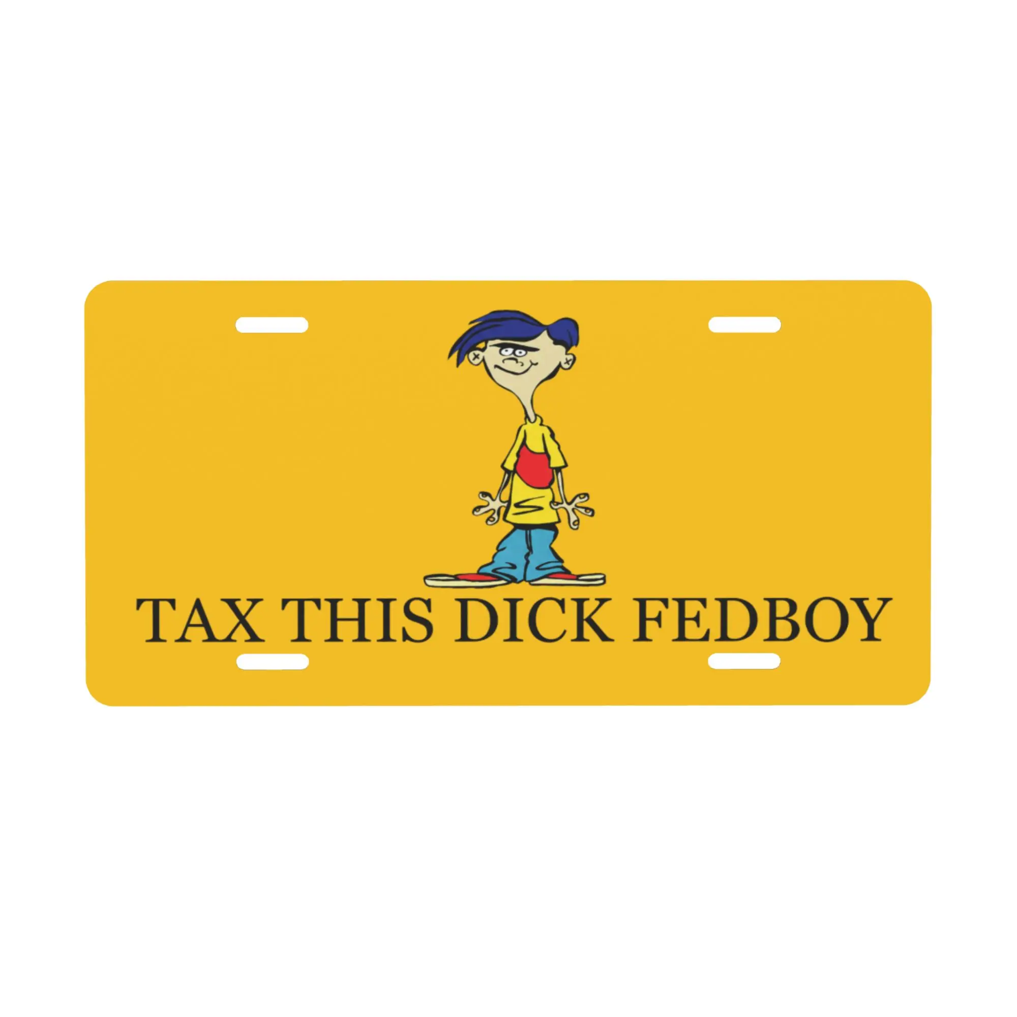Rolf Humorous Text Aluminum License Plate - Personalize Vehicle Car Exterior Accessory, Easy-to-Use Gag Gift for Friends