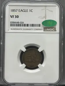 1875 Eagle 1C VF30