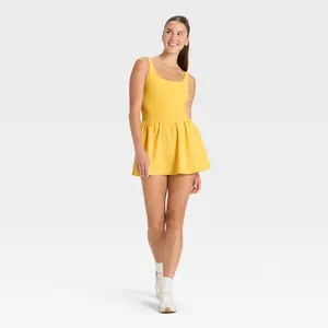 Women's Game Day Active Dress - JoyLab Yellow Gold XXL