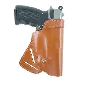 Small of Back Leather, Concealment Holster Fits Glock 17 22 30 Genuine Leather Handmade (ALIS467)