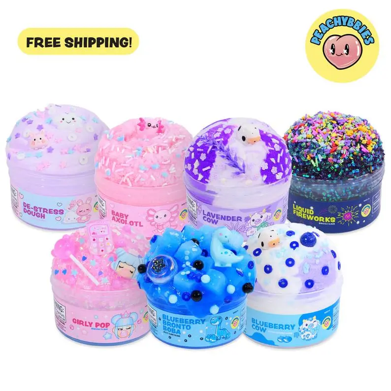 Choose Your Slime - Premium Scented, 4oz., ASMR, Stress Relief, Fidget Toy, Best-Selling Cloud, Cloud Dough, Bingsu, Butter Slimes