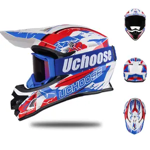 Dirt Bike Helmet for Off-Road Riding – Lightweight MX Motocross Helmet with Sun Visor  – DOT Approved for Trail & Adventure Motorcycles fashion