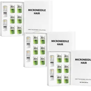 【3 boxes】Micro-Needle Hair Regrowth Serum for Hair Loss Prevention and Growth Stimulation Root Enhancer with Hyaluronic Acid Haircare Daily liquid healthy Hair Growth Serum roll on hair treatment serum hair care shiny