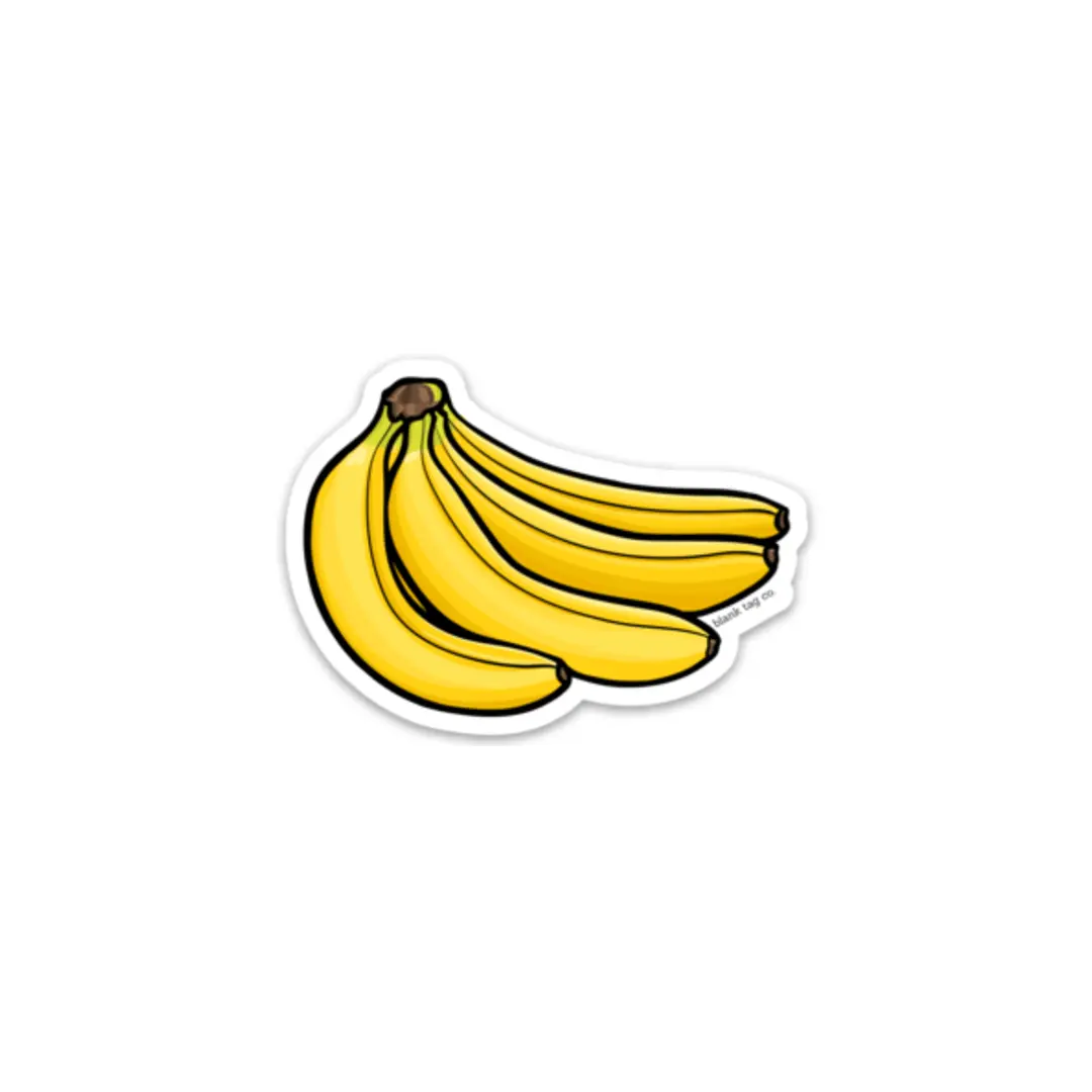 Blank Tag Co.® Waterproof Sticker - Bananas