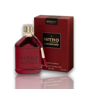 Dumont Paris | Nitro | Red Intensely | Eau De Parfum | Unisex Fragrance | 100 ML | Peach - Apple & Melon