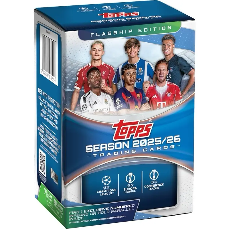 2025/26 Topps UCC Club Competitions Blaster Box