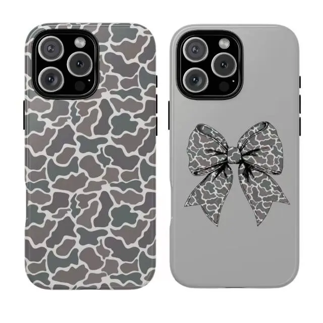 Marsh Old School Camo Couple Phone Case , Old School Matching Phone Case. Gift For BF & GF - Tough 2-piece Phone Case Protection For iphone 17 pro case 16 max plus air 15 14 13 & For Samsung Galaxy S25 S24 Ultra Galaxy A15 A16 5G