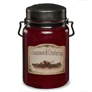 Cinnamon & Cranberries – 26 oz Candle