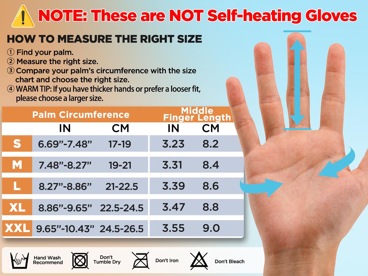 Thermal Winter Gloves Women Men Ski Snow Gloves Liner  Warm Touch Screen, Suit for Running, Cycling, Biking, Hiking, Driving, Walking, Typing, Freezer Work, Sports, Soccer, Shooting, Gaming SG102