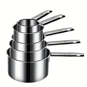 Stainless Steel Measuring Cups Set,Kitchen Gadgets for Cooking & Baking,Set of 5