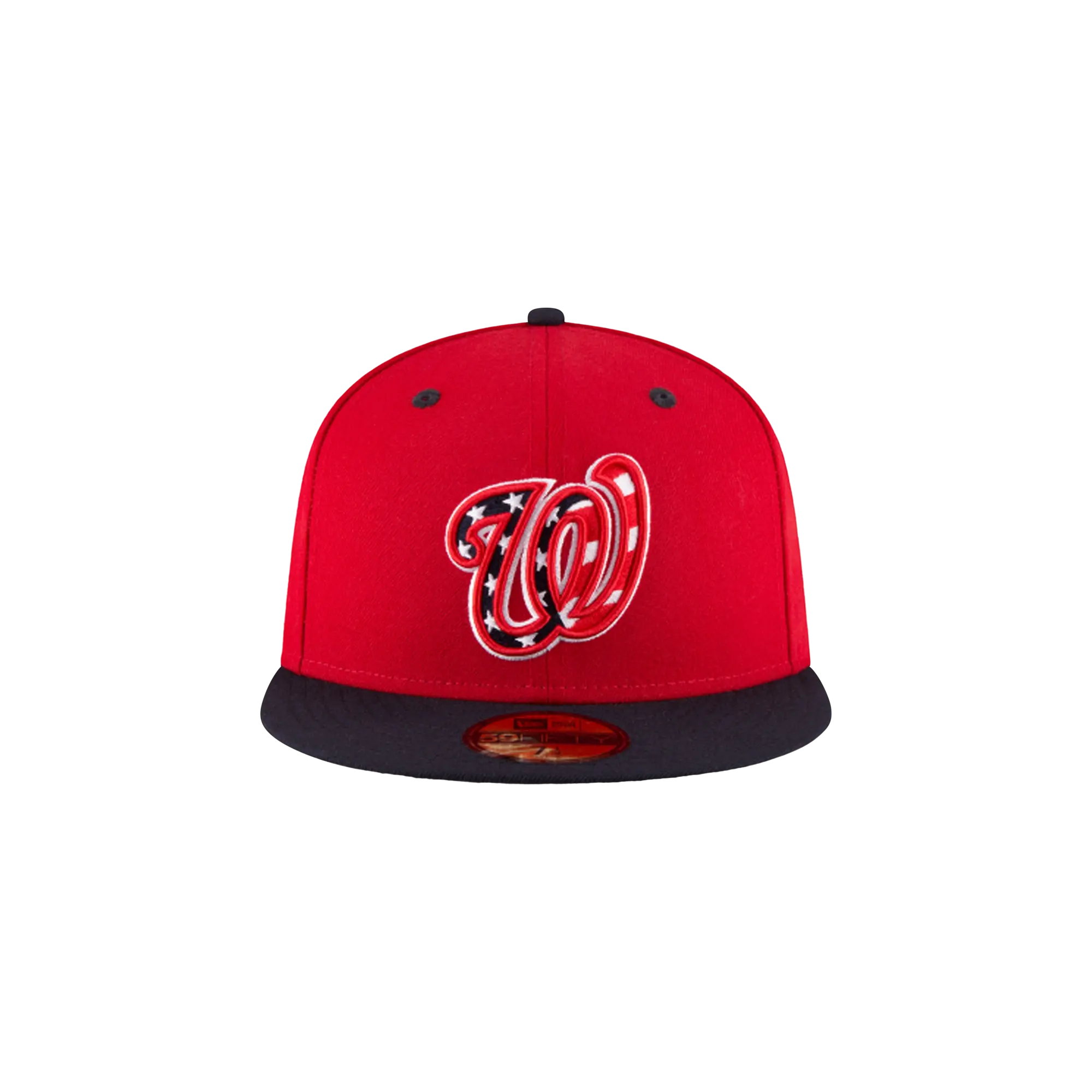 59FIFTY Washington Nationals Authentic Fitted Hat "Red / Black - Brim" NE955