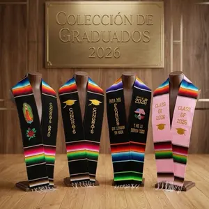 Graduation Elegance Estola de Graduación - Versatile Design Comfortable Fit Stylish Addition for Graduates 2026 Collection