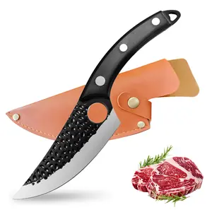 【AREL】Hand-Forged Cleaver | Multi-Functional Kitchen Knife | Perfect for Cutting Meat & Bone outdoorfun