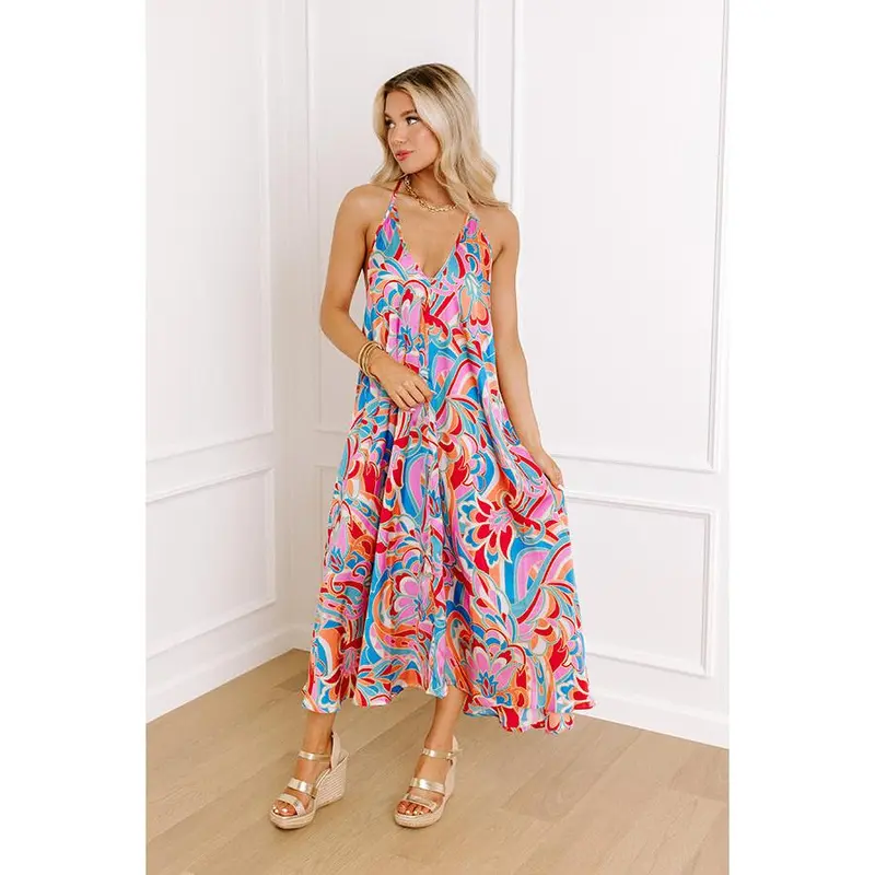 pleated midi dresses Teal Belted Pleated Skirt Midi Dress – AX Paris US