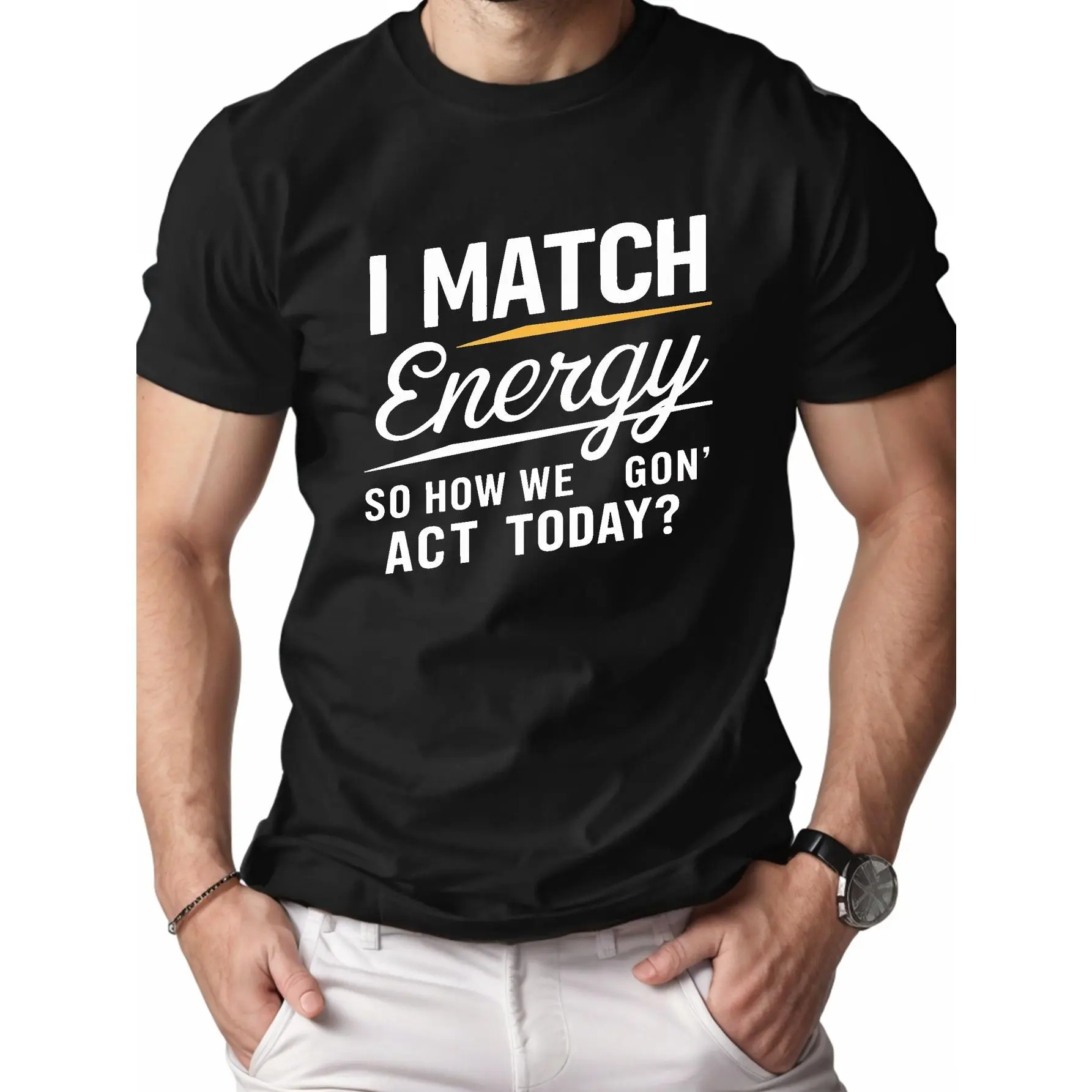 Men's Comfort Cotton Graphic T-Shirt - Dark Humor Print, Round Neck, Crochet Sleeve, Cropped, Athletic, All Seasons, S-5XL, Casual Daily Wear Sports Top Gift, Natural, Menswear, Personalized, Matching, Sweat, Shortsleeve, Fabric, Tshirt, Soft, Tee, Gym, M